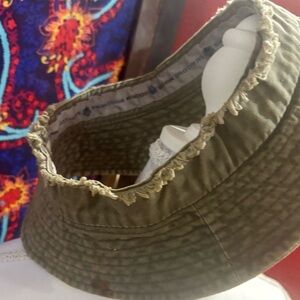 Greyish denim spoof hat for fun